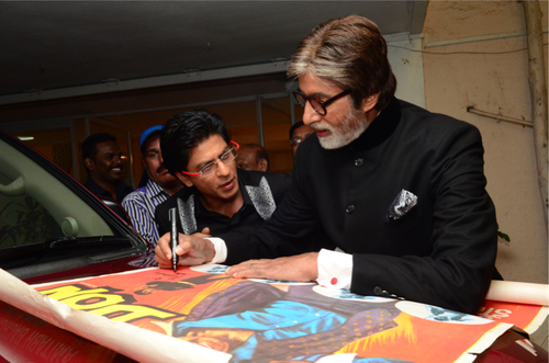 'Don' then and now: Amitabh Bachchan and SRK 'caught' in action